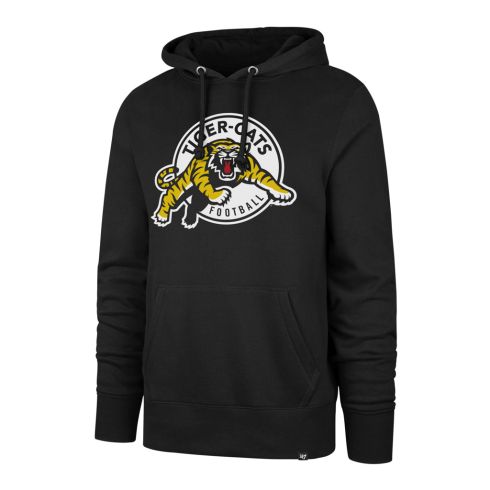 Grey Melange Montreal Alouettes CFL Poly Express Twill Logo Hoodie